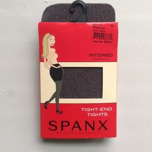 Spanx charcoal tights